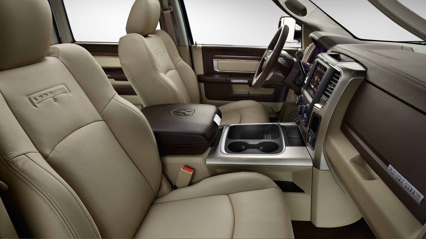 2018 Ram 3500 Laramie Front Seating Interior